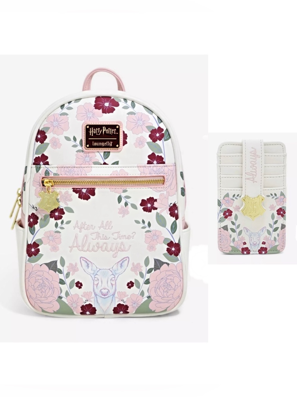 Loungefly Harry Potter Severus Snape  ‘Always’ mini backpack & card holder set